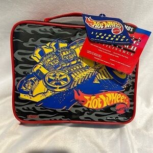 Vintage Polyurethane Hot Wheels Lunch Box And Thermos New